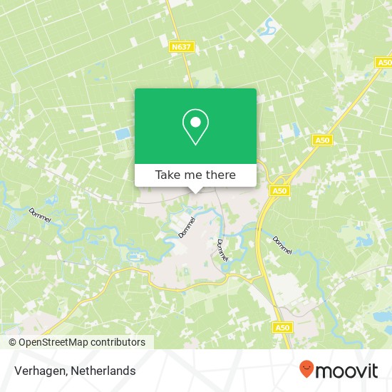 Verhagen map