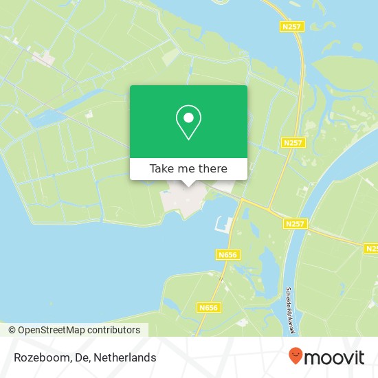 Rozeboom, De map