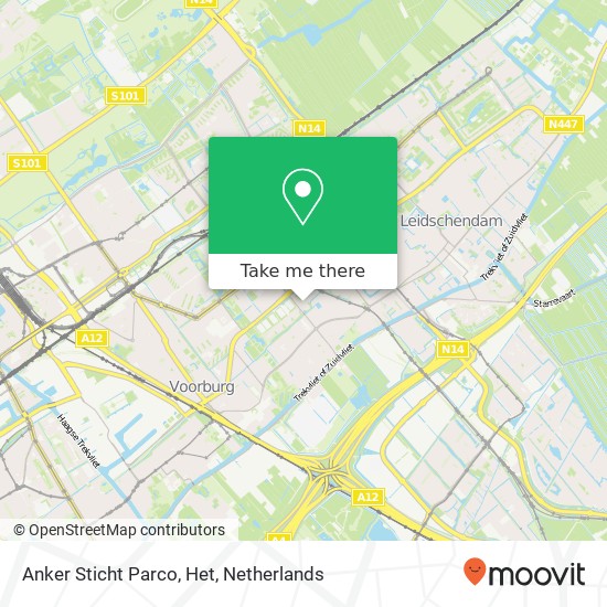 Anker Sticht Parco, Het map