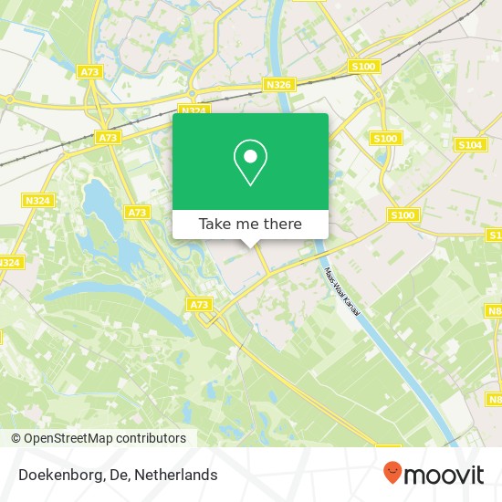 Doekenborg, De map