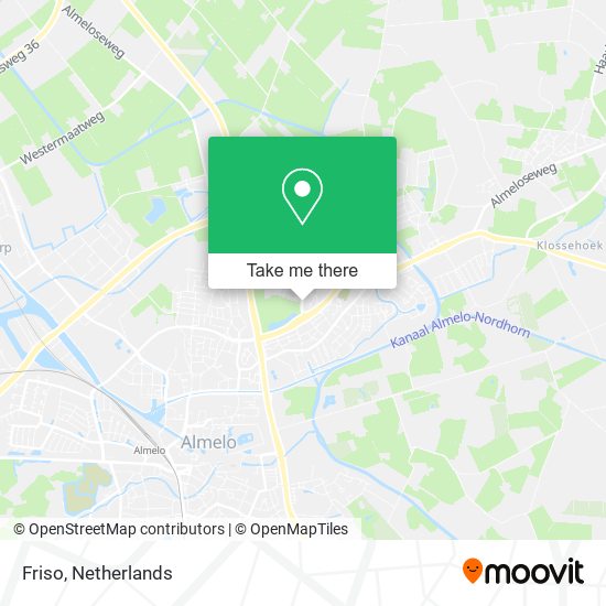 Friso map