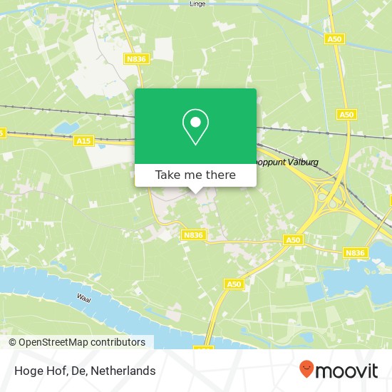 Hoge Hof, De map