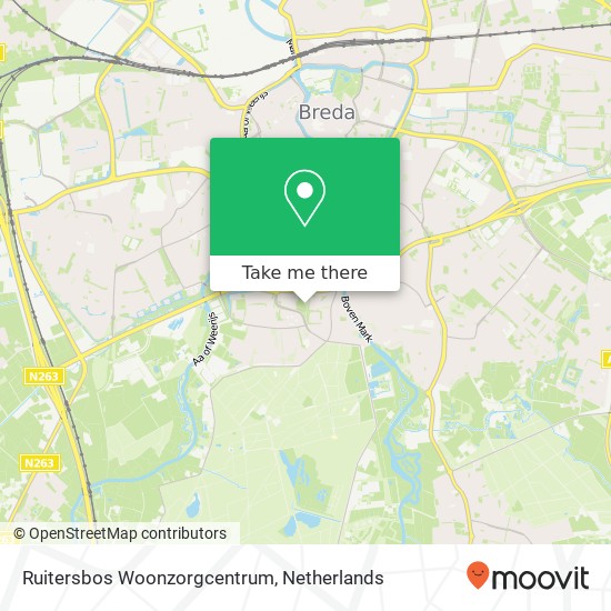 Ruitersbos Woonzorgcentrum map