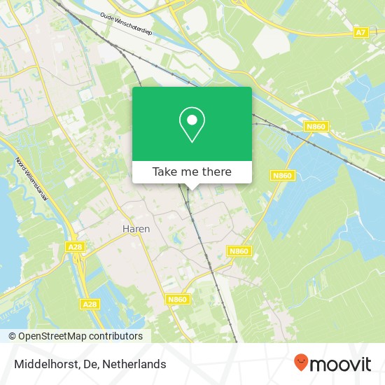 Middelhorst, De map
