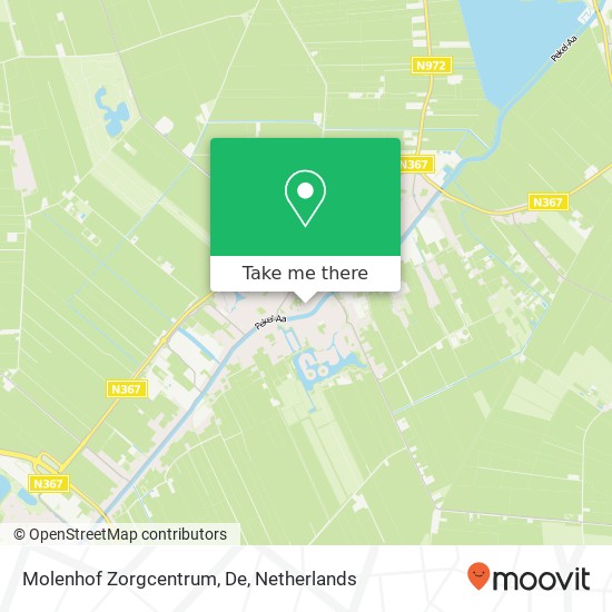 Molenhof Zorgcentrum, De map