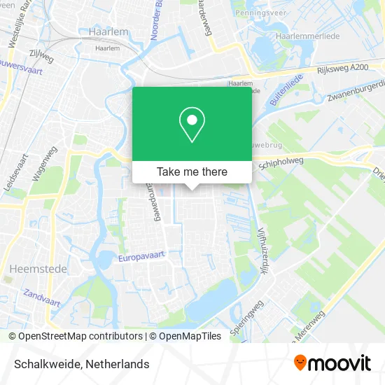 Schalkweide map