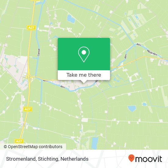 Stromenland, Stichting Karte