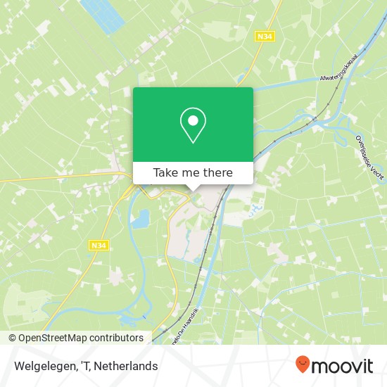 Welgelegen, 'T map