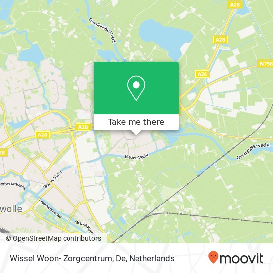 Wissel Woon- Zorgcentrum, De map