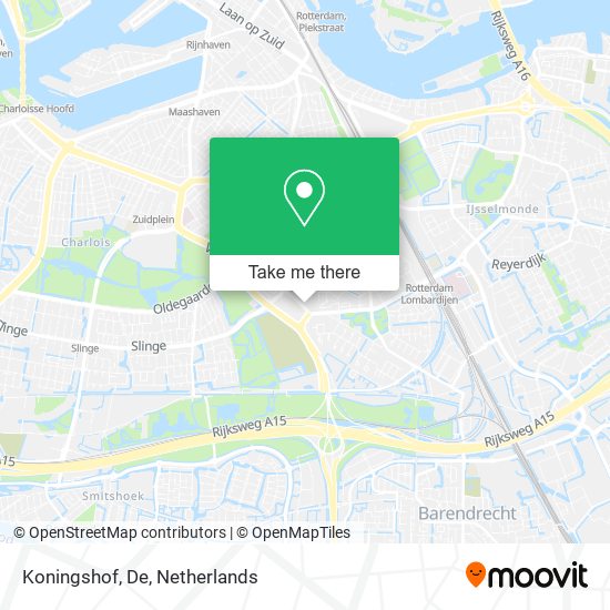 Koningshof, De map