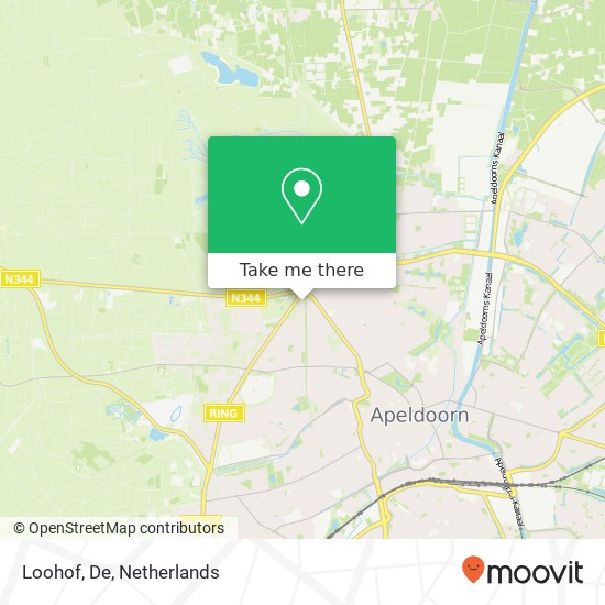 Loohof, De map