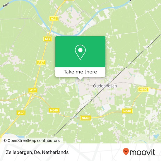 Zellebergen, De map