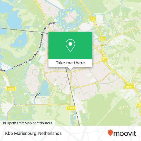 Kbo Marienburg map