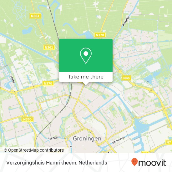 Verzorgingshuis Hamrikheem map