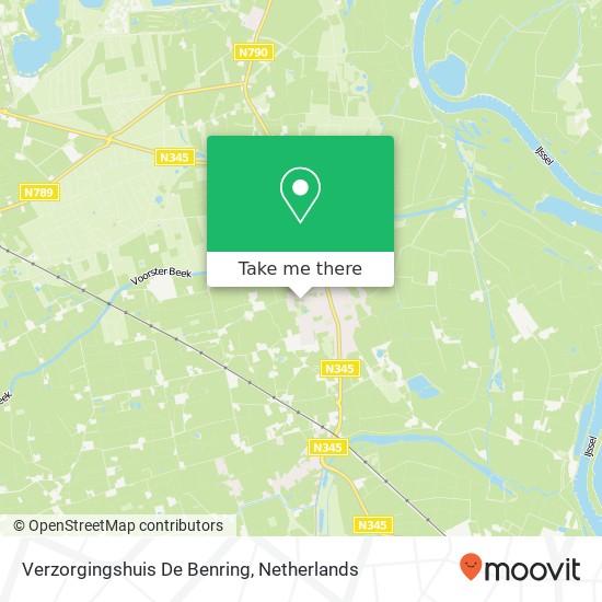 Verzorgingshuis De Benring map