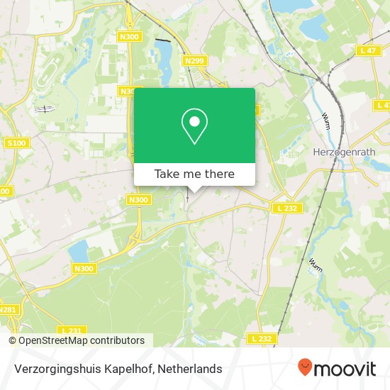 Verzorgingshuis Kapelhof map