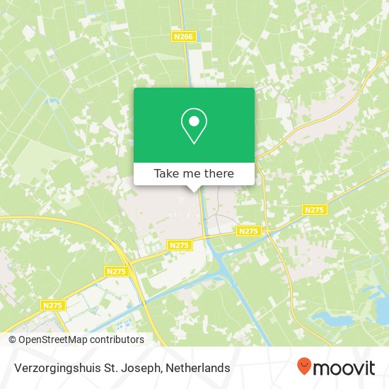 Verzorgingshuis St. Joseph map