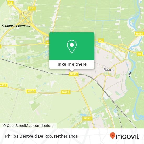 Philips Bentveld De Roo map