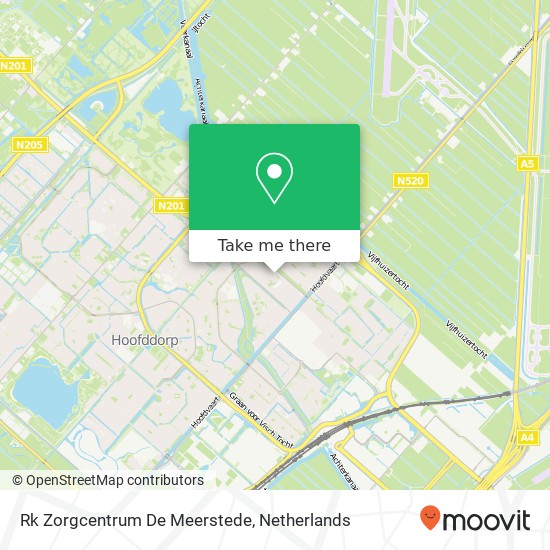 Rk Zorgcentrum De Meerstede map