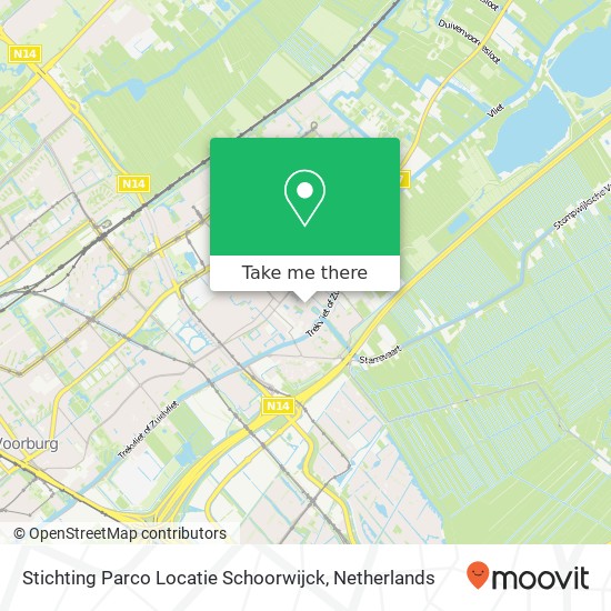 Stichting Parco Locatie Schoorwijck Karte