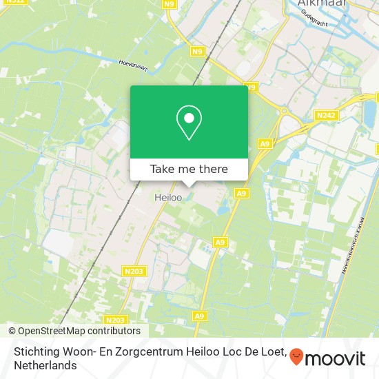 Stichting Woon- En Zorgcentrum Heiloo Loc De Loet map