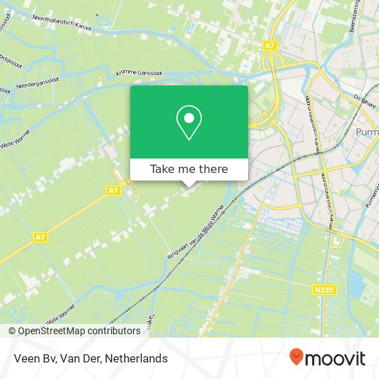 Veen Bv, Van Der map