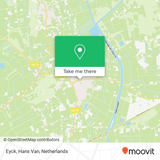 Eyck, Hans Van map