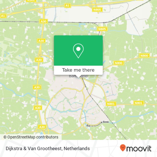 Dijkstra & Van Grootheest Karte