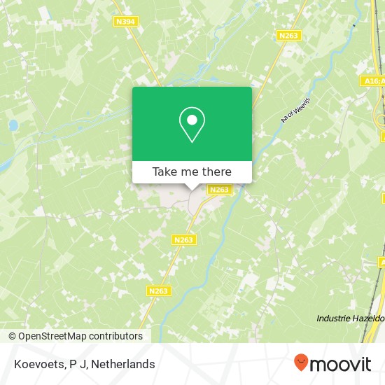 Koevoets, P J map