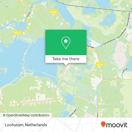 Loohuizen map