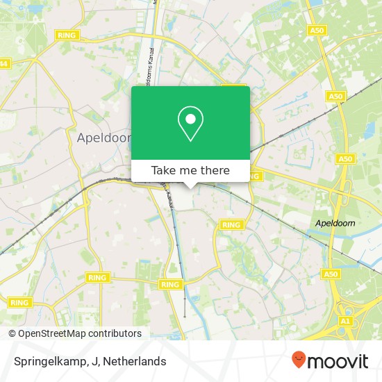 Springelkamp, J map