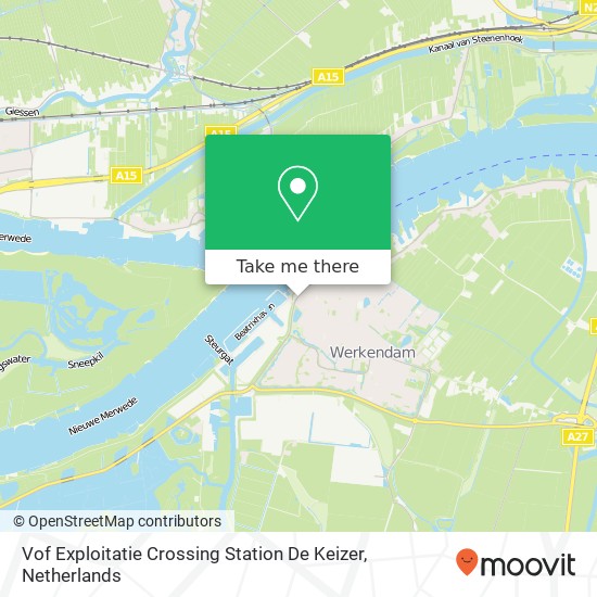 Vof Exploitatie Crossing Station De Keizer map