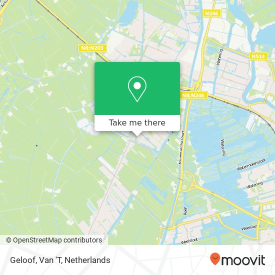 Geloof, Van 'T map