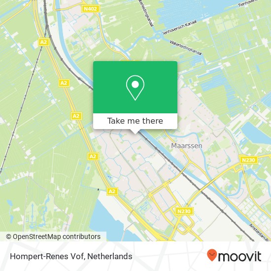 Hompert-Renes Vof map