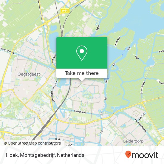 Hoek, Montagebedrijf map