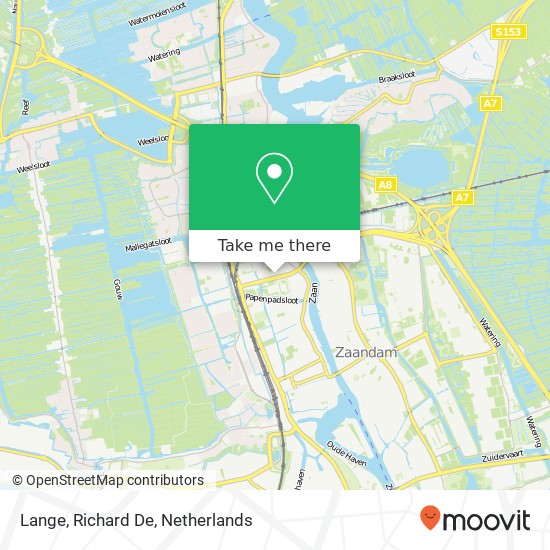 Lange, Richard De map