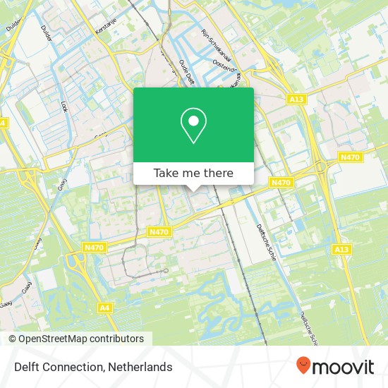 Delft Connection map