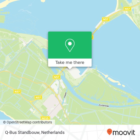 Q-Bus Standbouw map