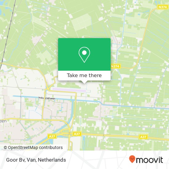 Goor Bv, Van map