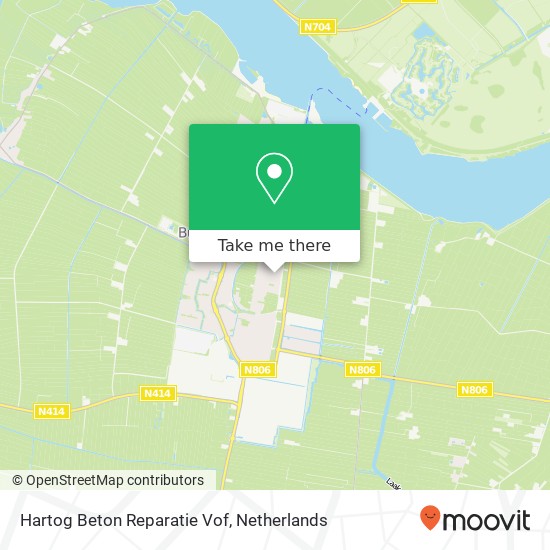 Hartog Beton Reparatie Vof map