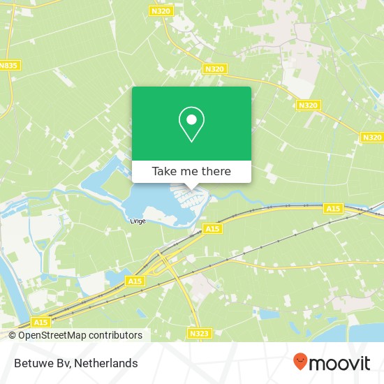 Betuwe Bv map