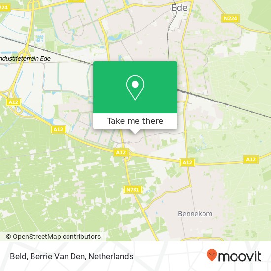 Beld, Berrie Van Den map