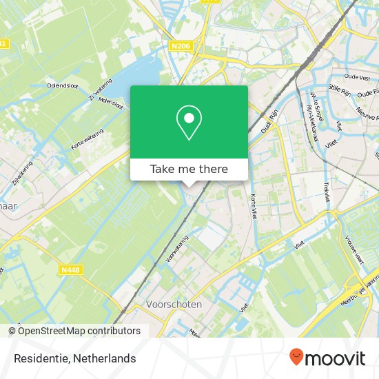 Residentie map