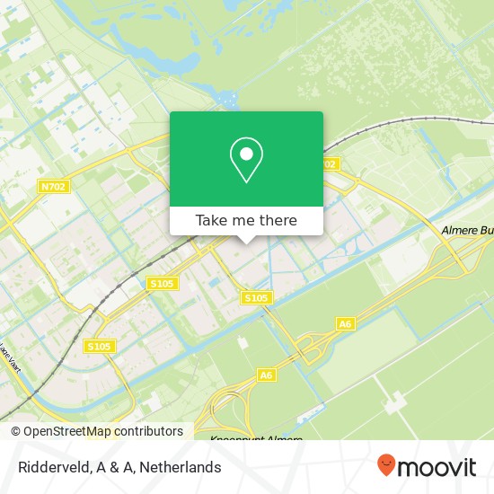 Ridderveld, A & A map