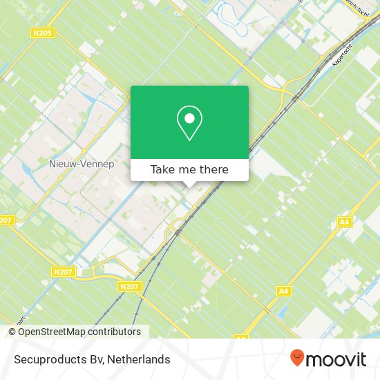 Secuproducts Bv map