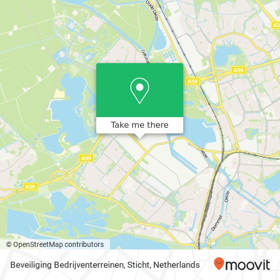 Beveiliging Bedrijventerreinen, Sticht map