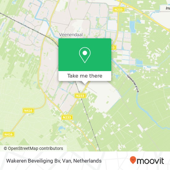 Wakeren Beveiliging Bv, Van map