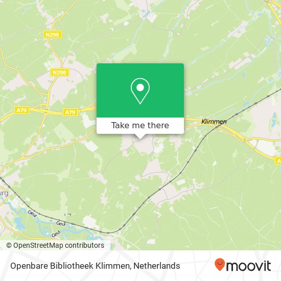 Openbare Bibliotheek Klimmen map