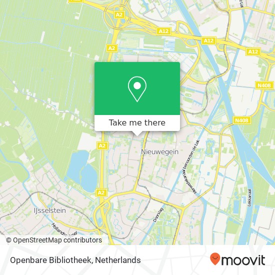 Openbare Bibliotheek map