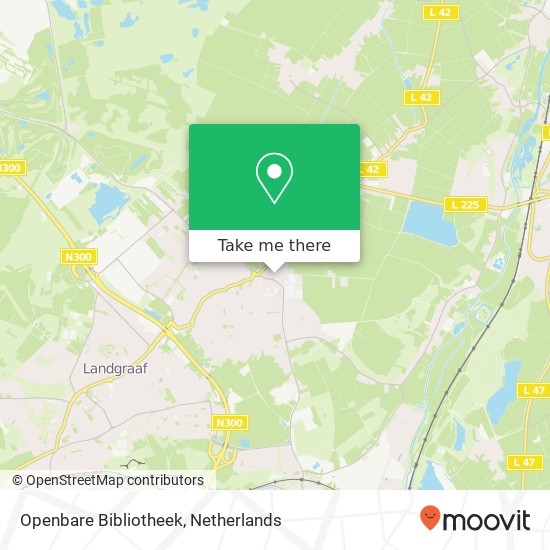 Openbare Bibliotheek map